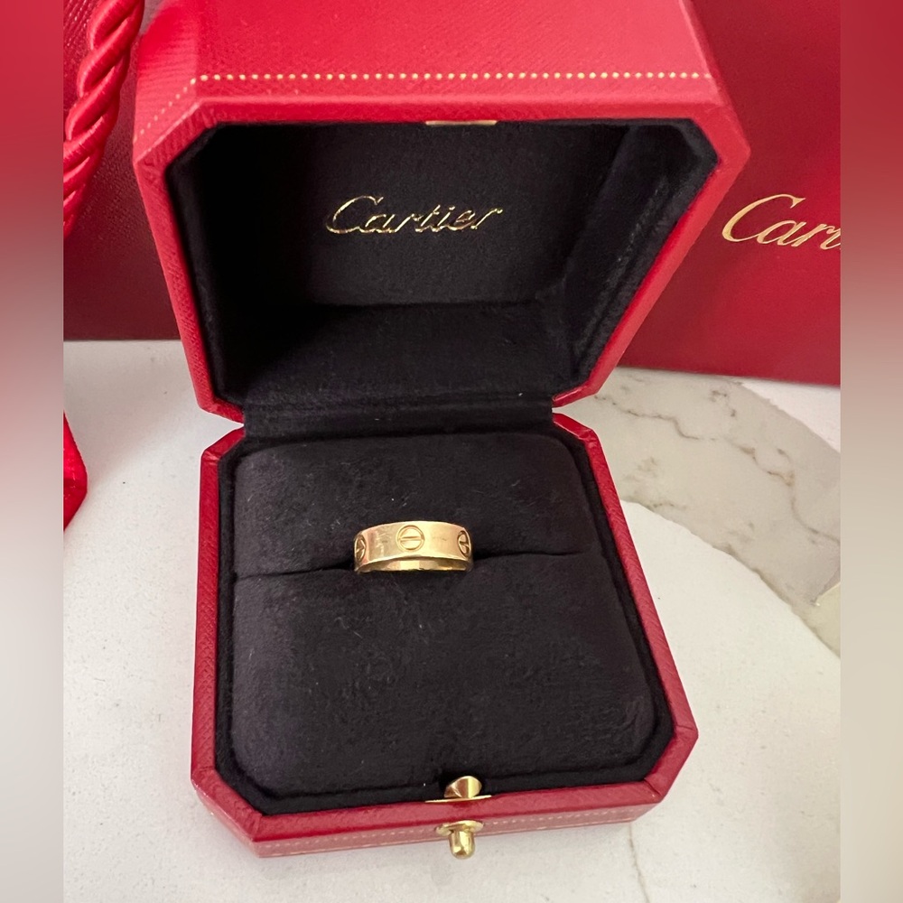 Cartier LOVE Ring Yellow Gold Size 49